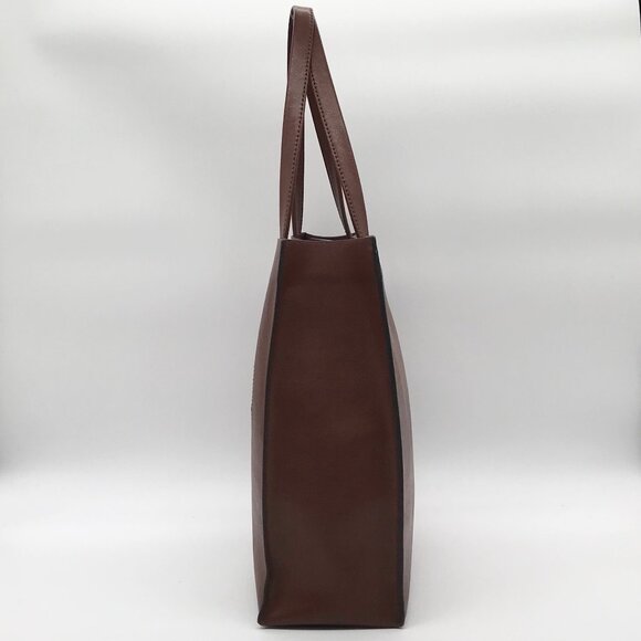 Banana Republic Brown Portfolio Leather Large Tote - Picture 4 of 12